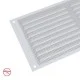 ΠΕΡΣΙΔΑ ΕΞΑΕΡΙΣΜΟΥ ΜΕ ΣΙΤΑ 15x30cm / ΑΛΟΥΜΙΝΙΟ
